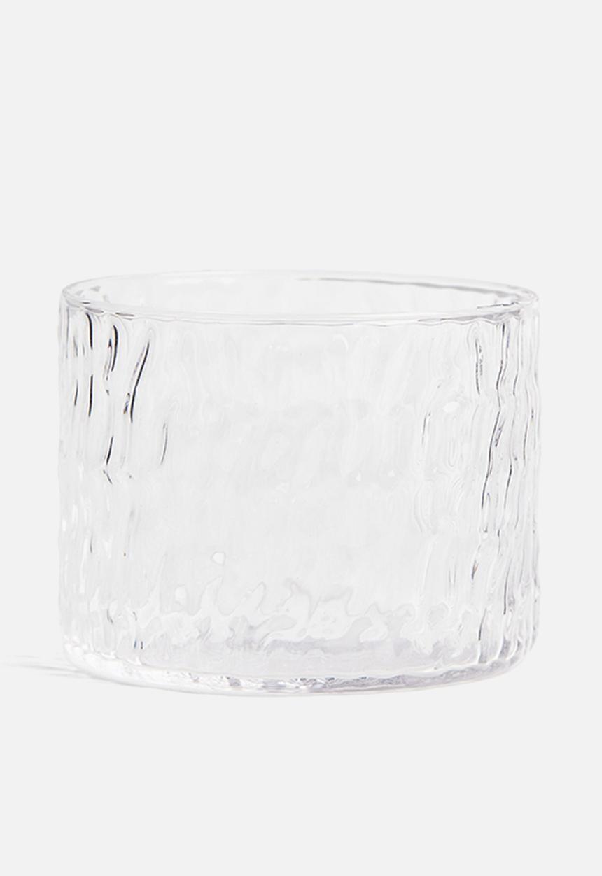 H&M - Glass tumbler - clear glass