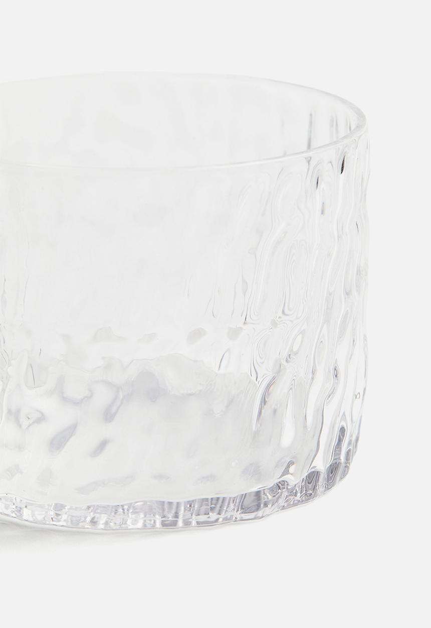 H&M - Glass tumbler - clear glass