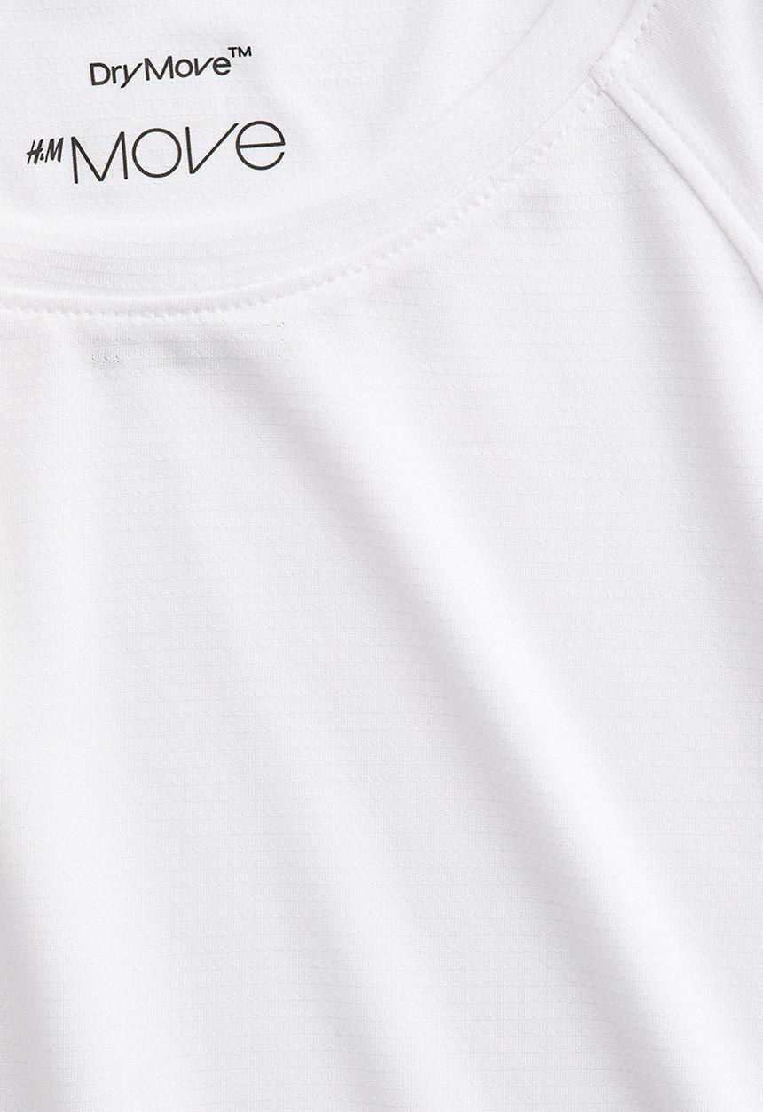 H&M - Sports top with drymove™ - white