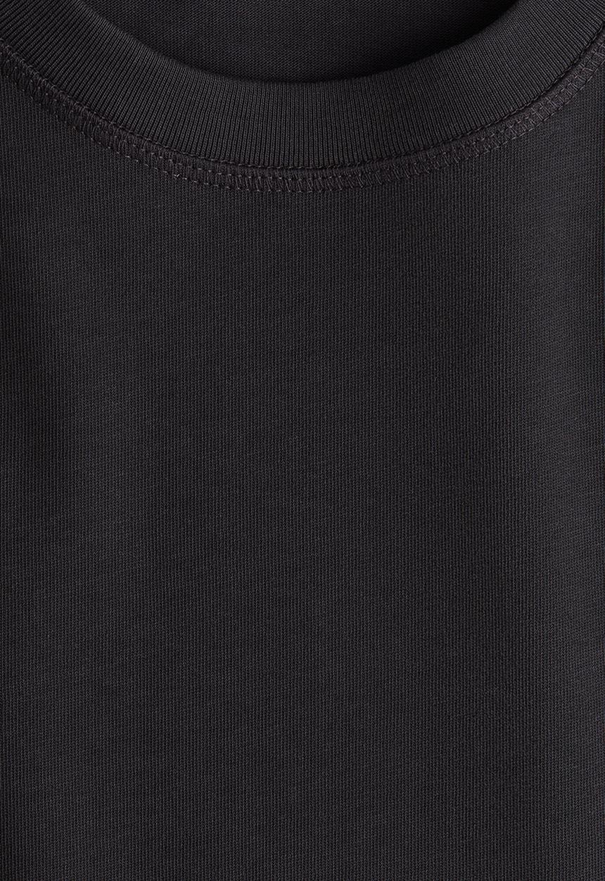 H&M - Oversized cotton t-shirt - black