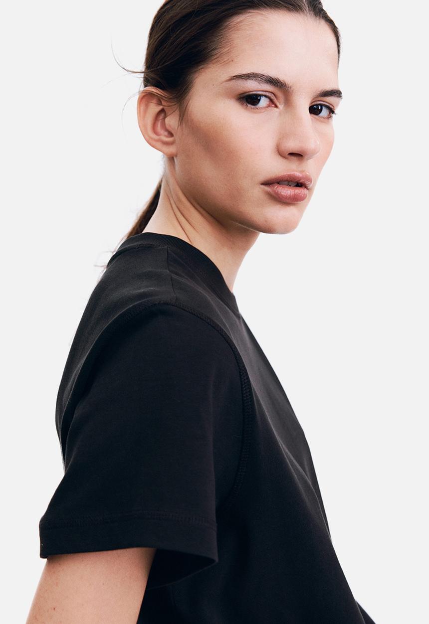 H&M - Oversized cotton t-shirt - black