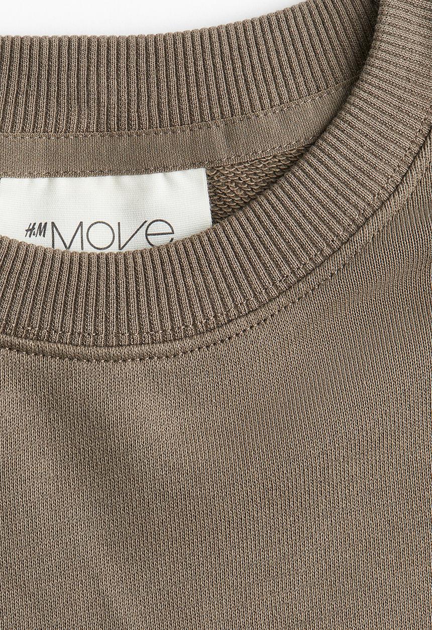 H&M - Sports sweatshirt - dark beige