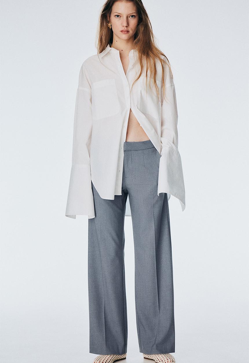 H&M - Tailored trousers - grey