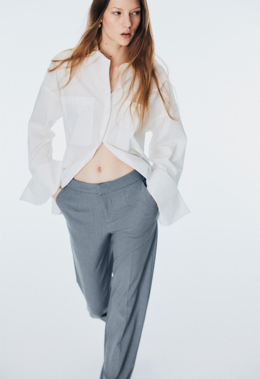 H&M - Tailored trousers - grey