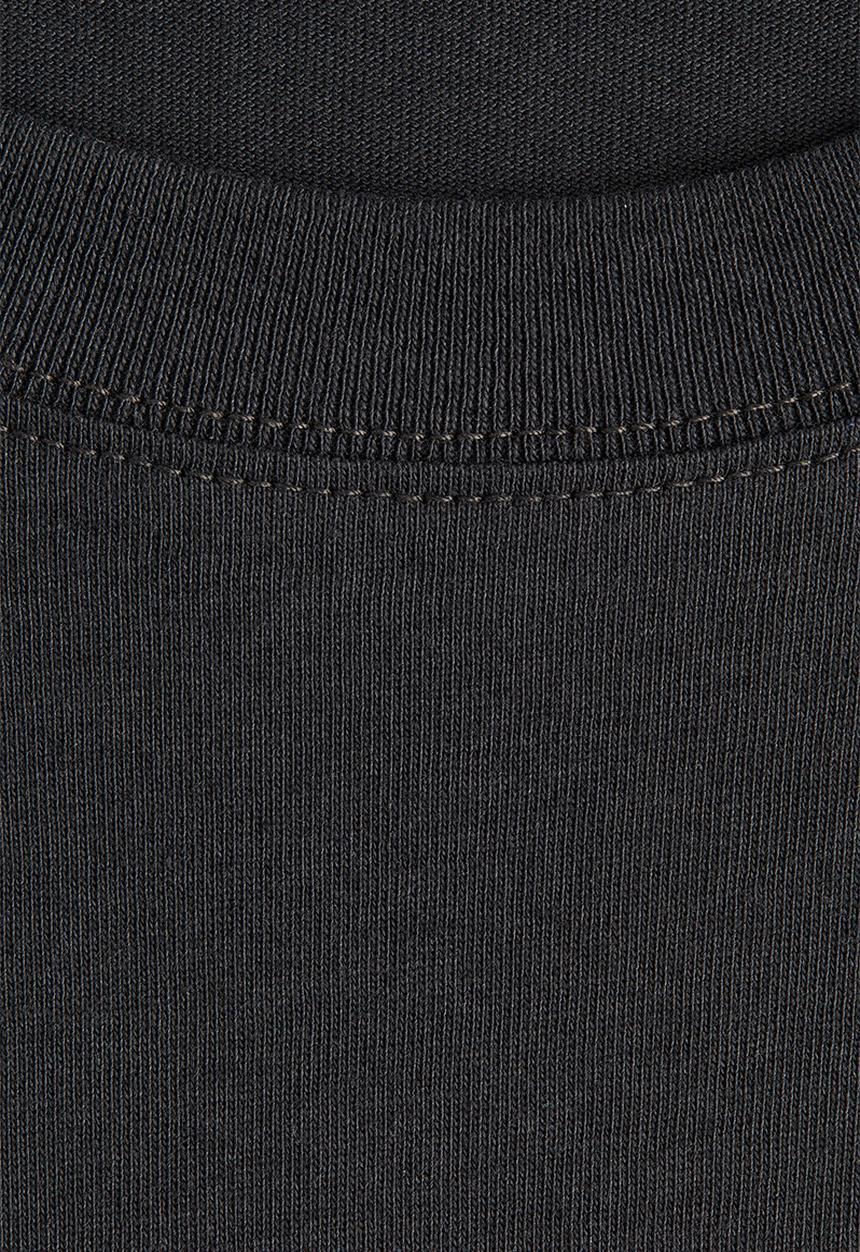 H&M - Oversized printed T-shirt - dark grey/alligator