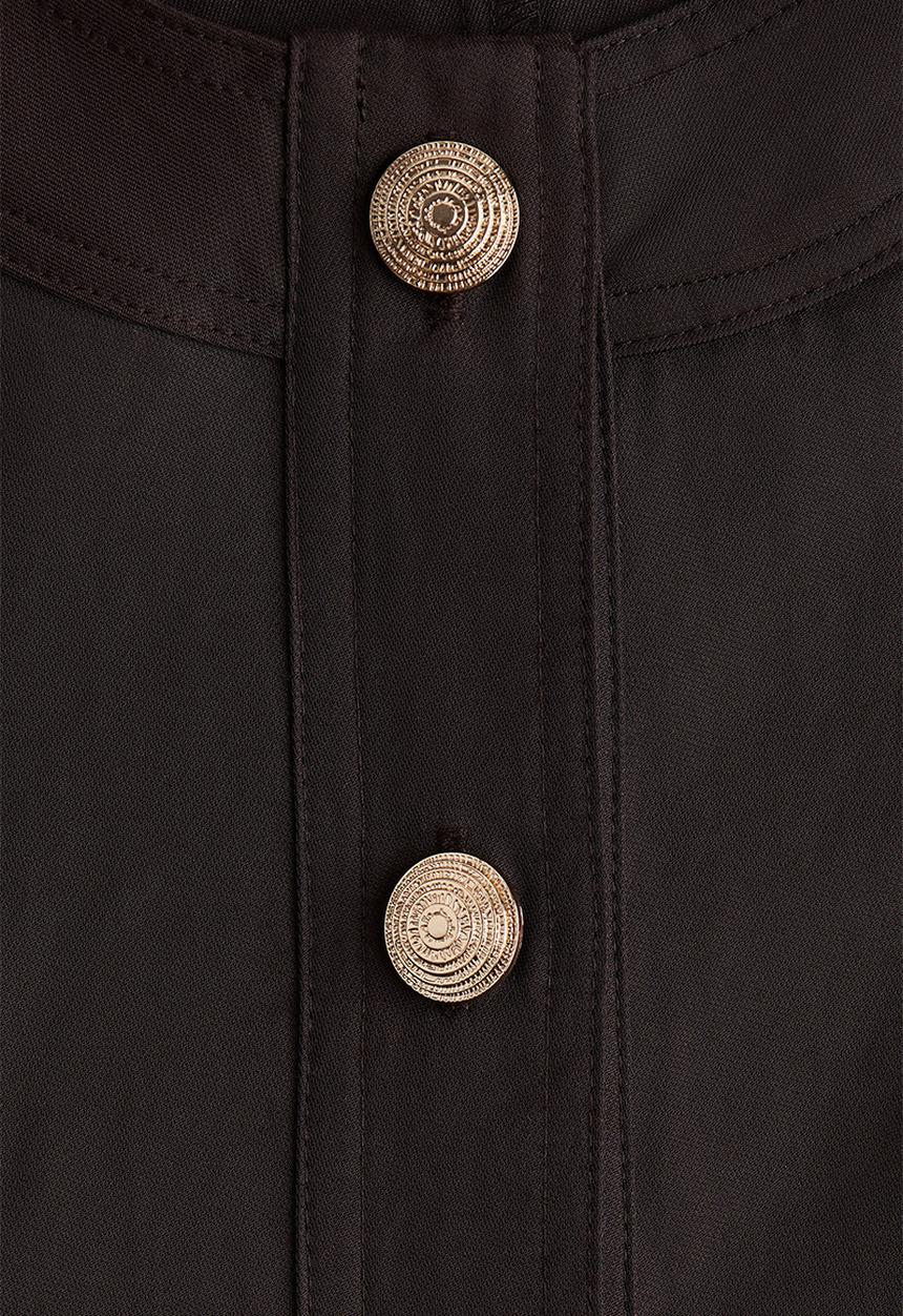 H&M - Shift dress - dark brown