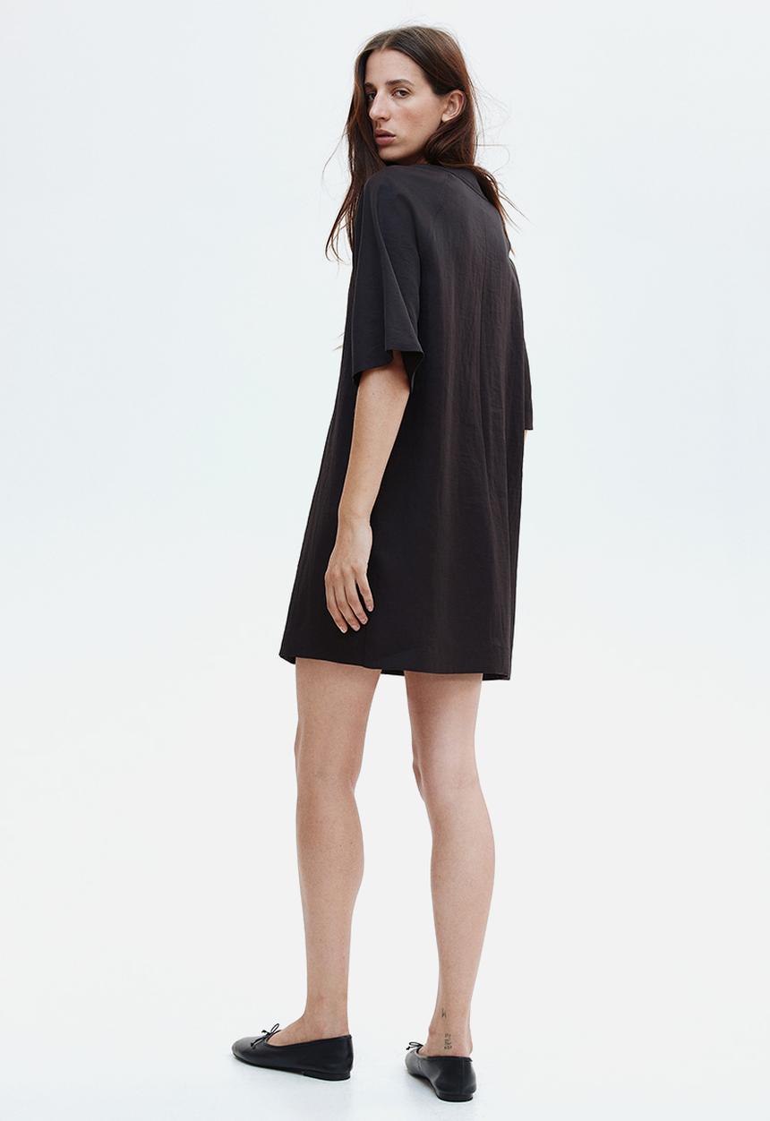 H&M - Shift dress - dark brown