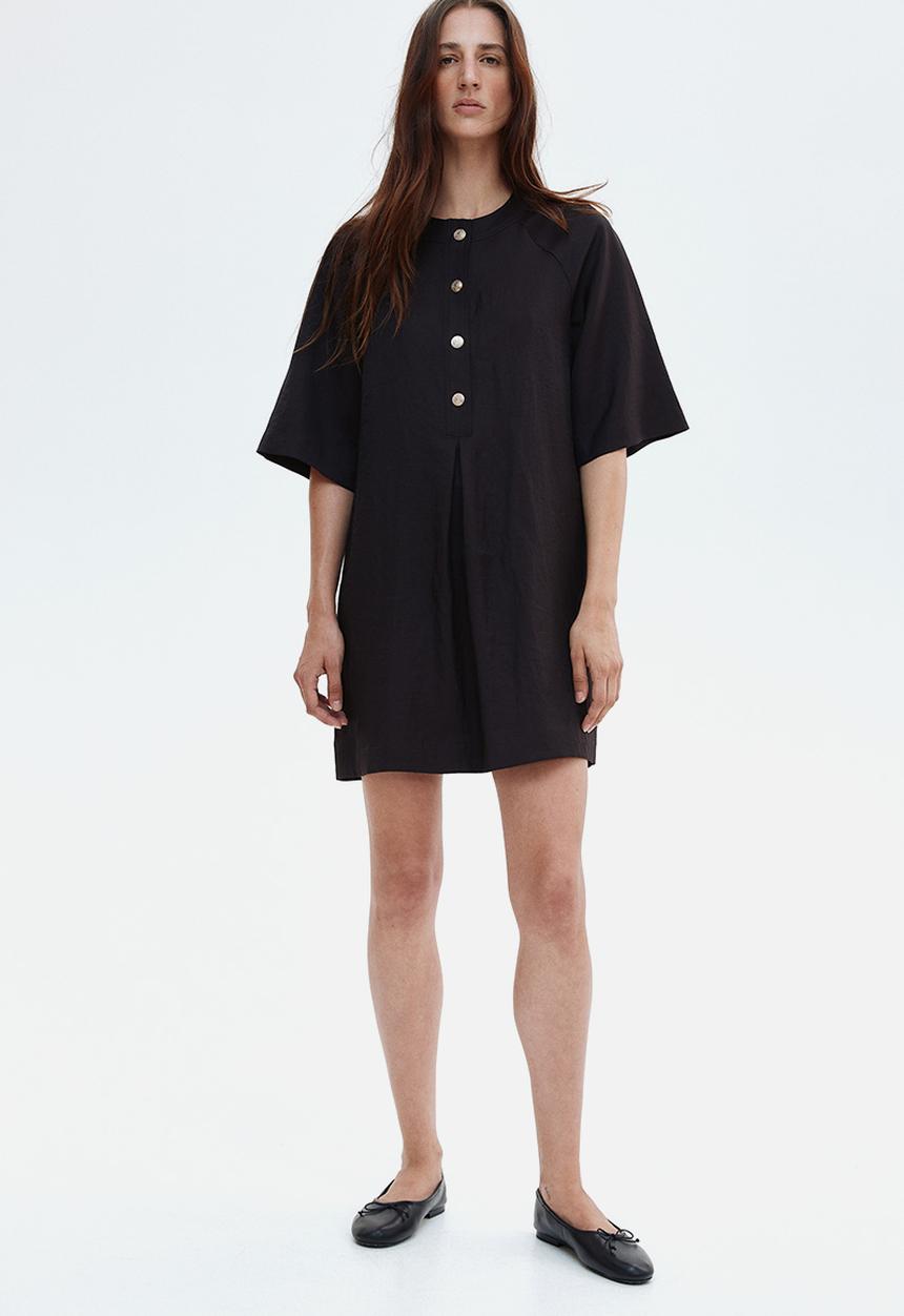 H&M - Shift dress - dark brown