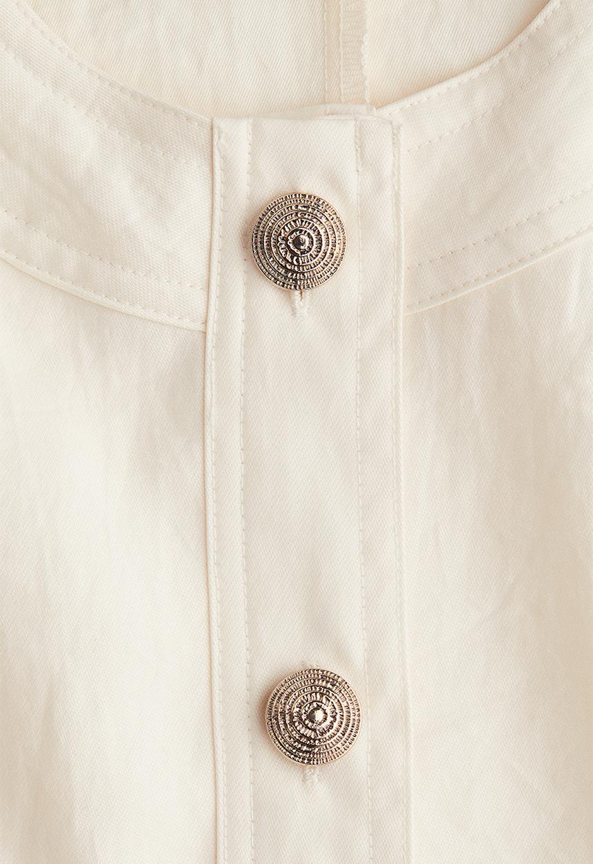 H&M - Shift dress - cream