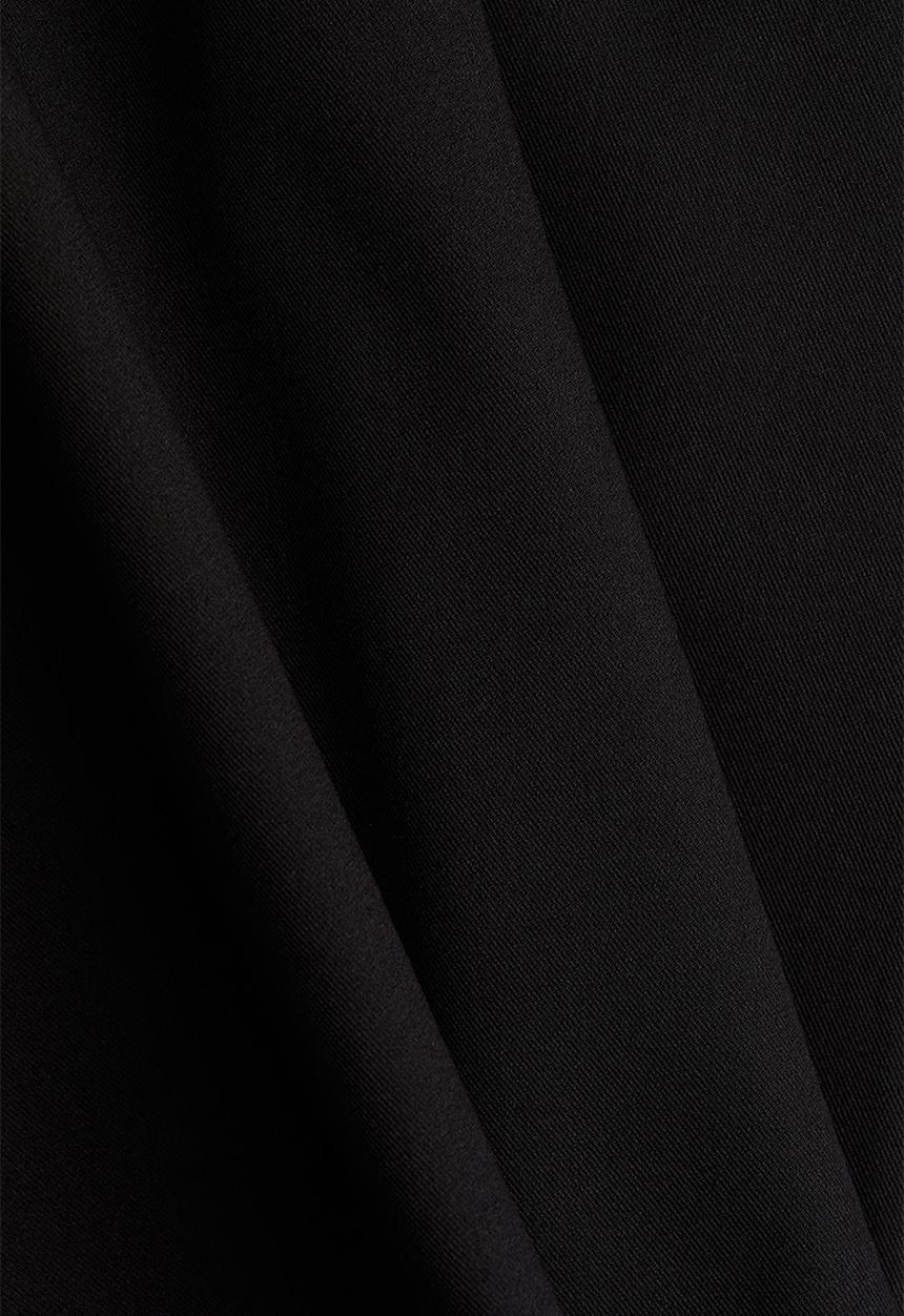 H&M - Twill shift dress - black