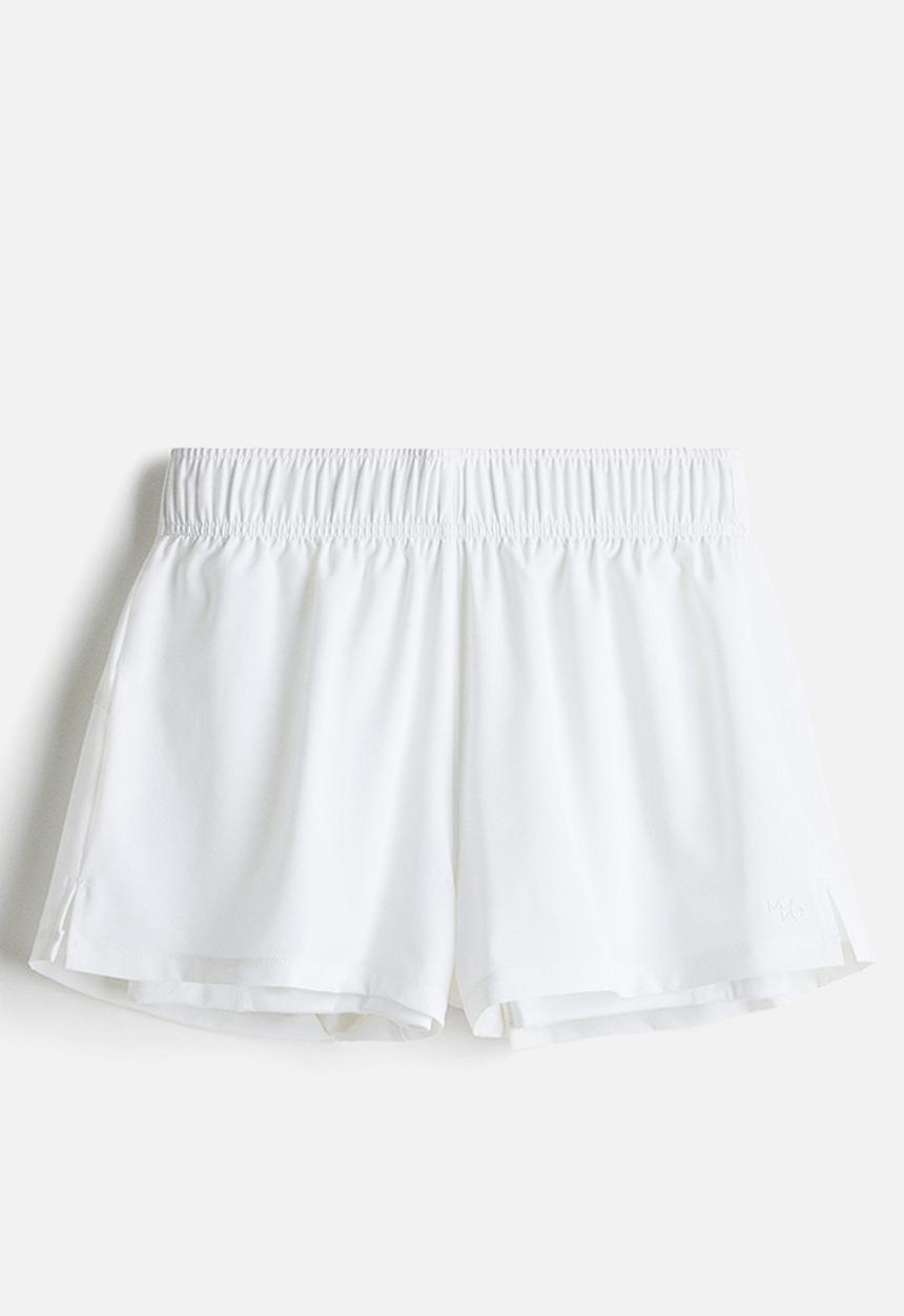 H&M - Double-layered running shorts with drymove™ - white