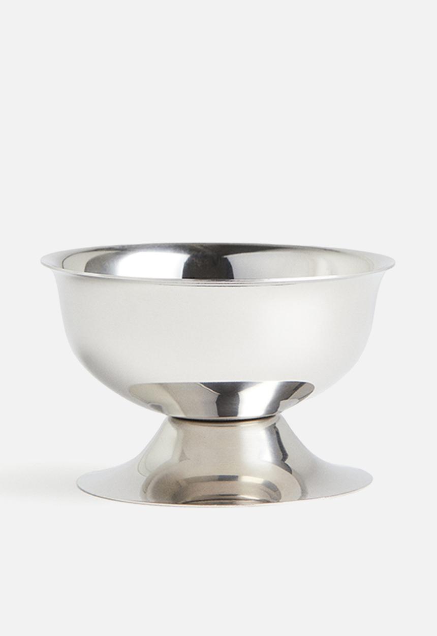 H&M - Stainless steel low coupe - silver-coloured