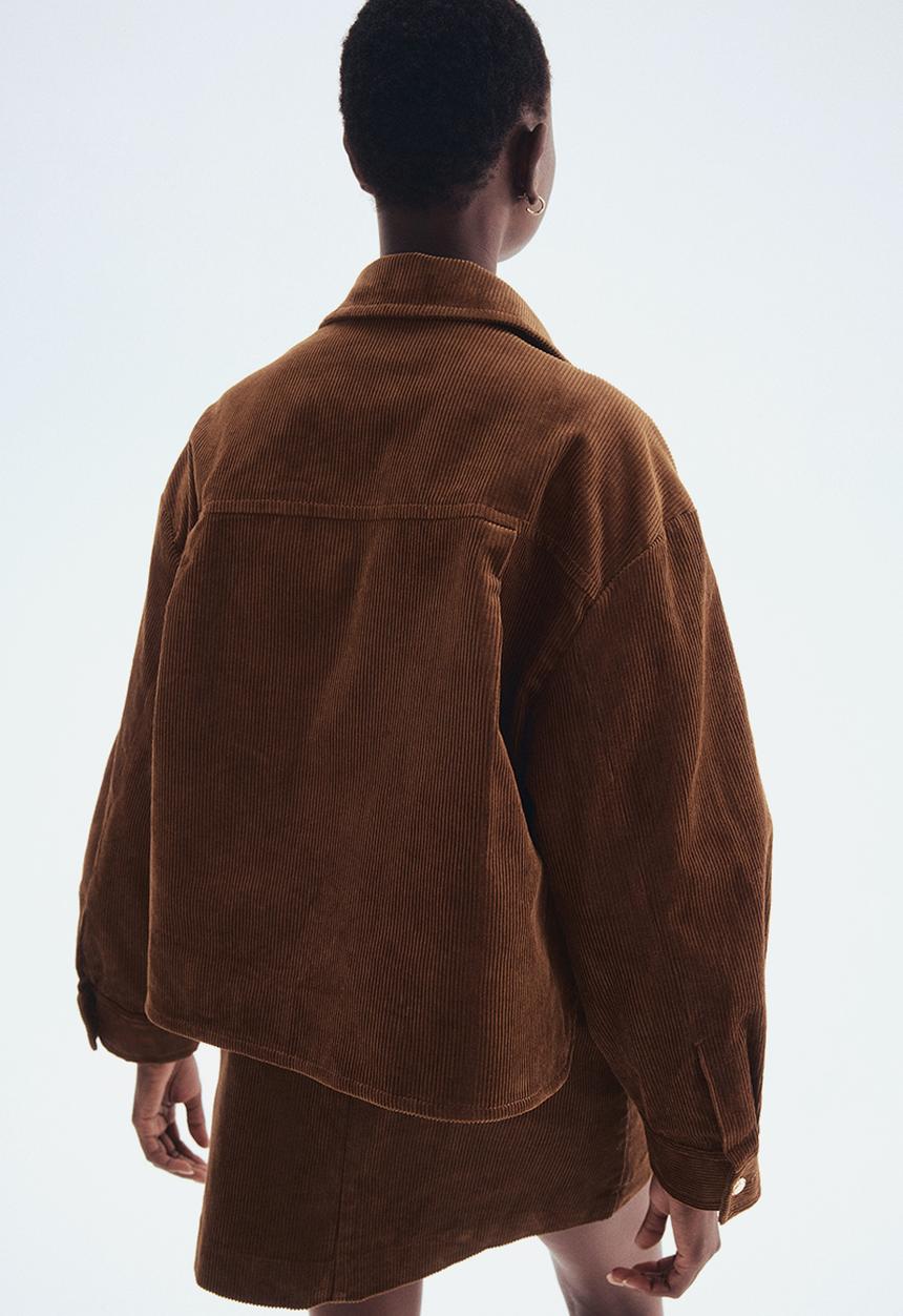 H&M - Oversized jacket - brown