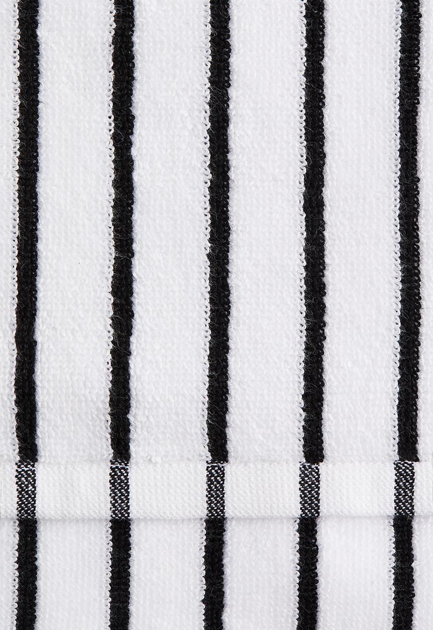 H&M - Striped hand towel - white,multi