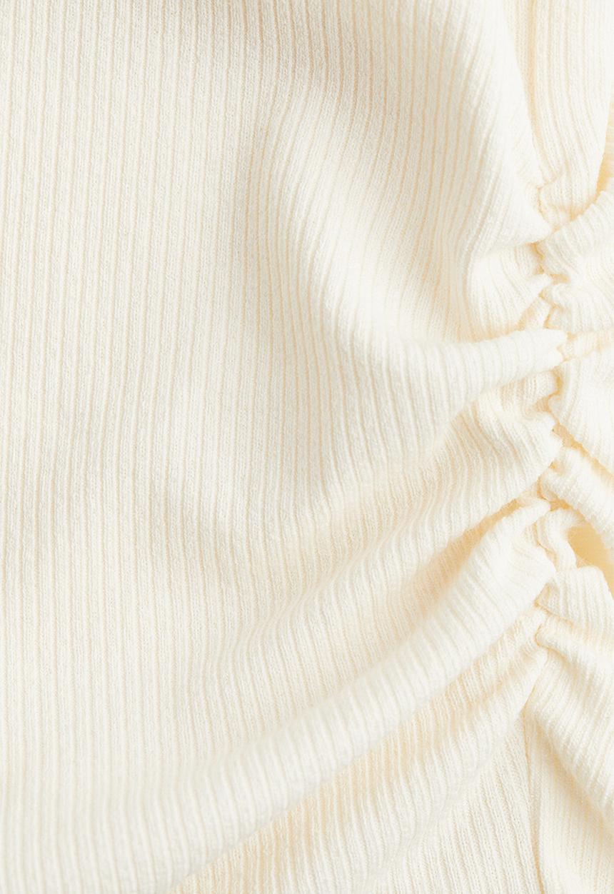 H&M - Draped vest top - cream