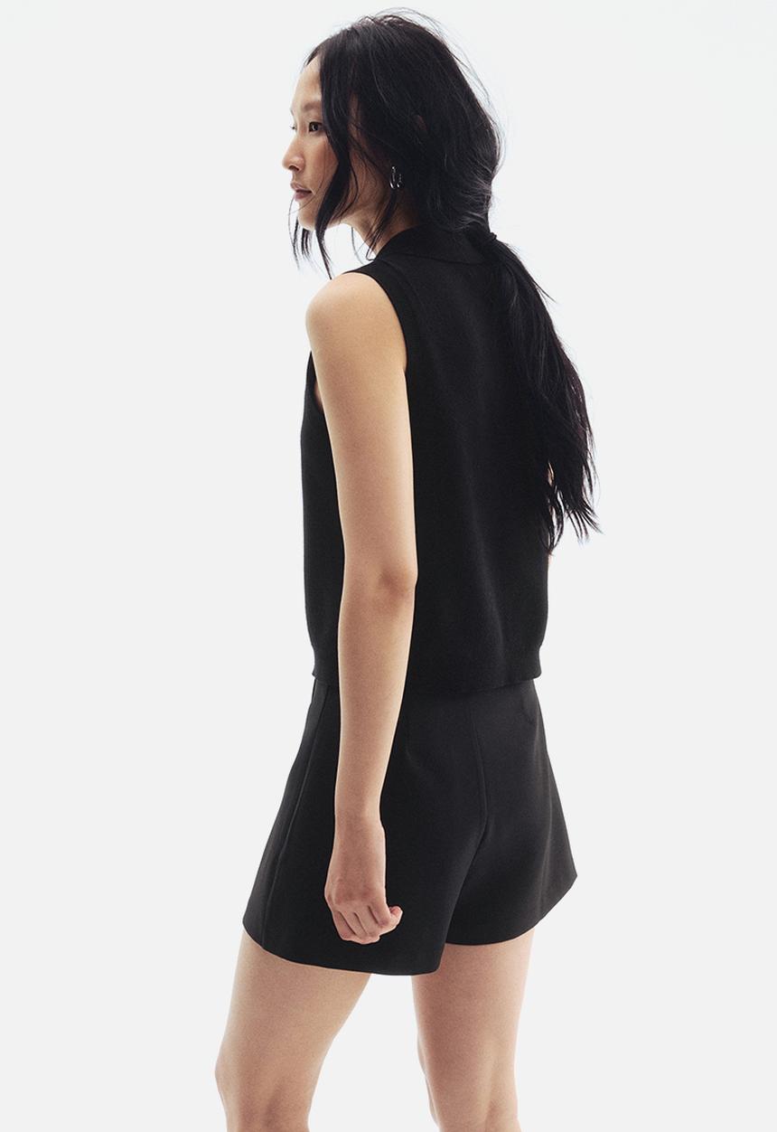 H&M - Wrap skort - black