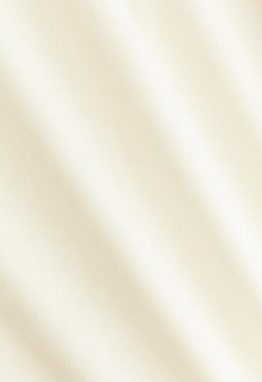H&M - Scarf-collar top - cream