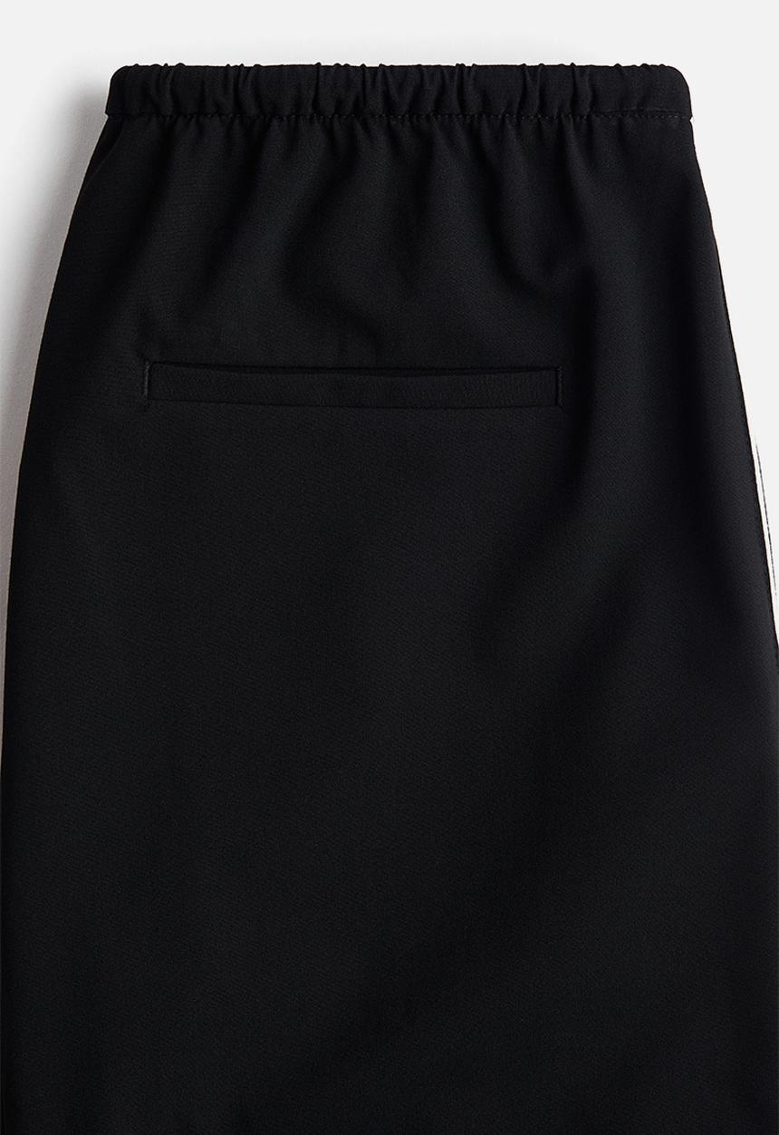 H&M - Drawstring trousers - black