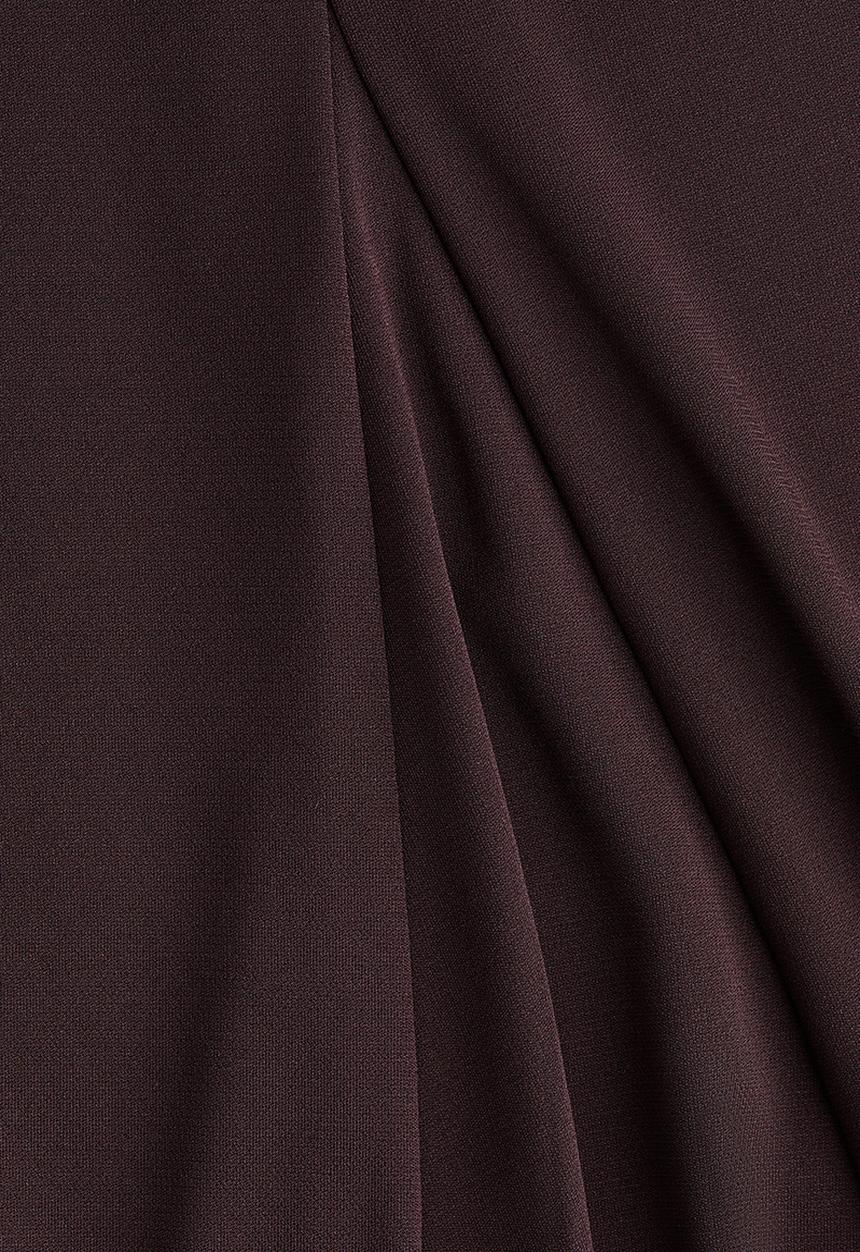 H&M - Flared trousers - burgundy