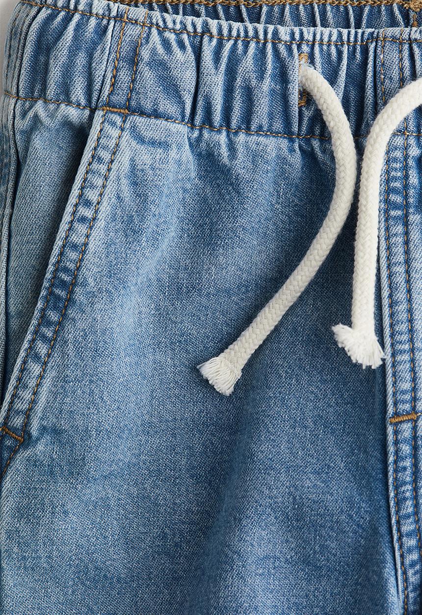H&M - Denim joggers - light denim blue