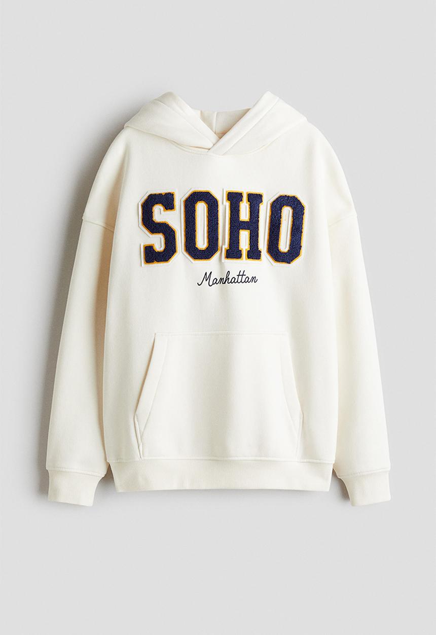 H&M - Hoodie - cream/soho