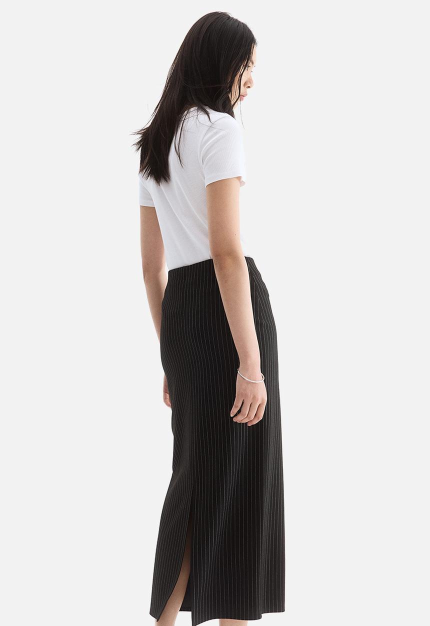 H&M - Midi skirt - black