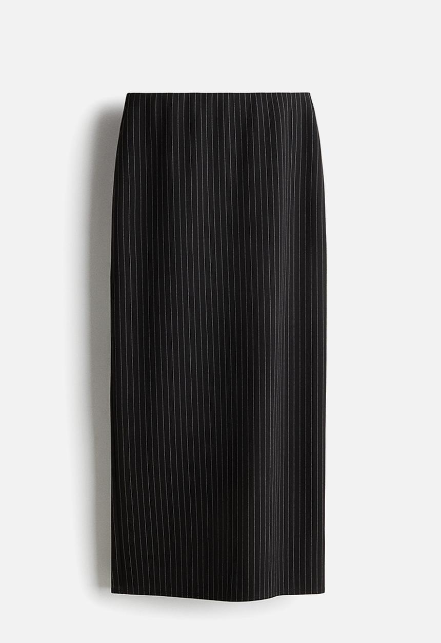 H&M - Midi skirt - black