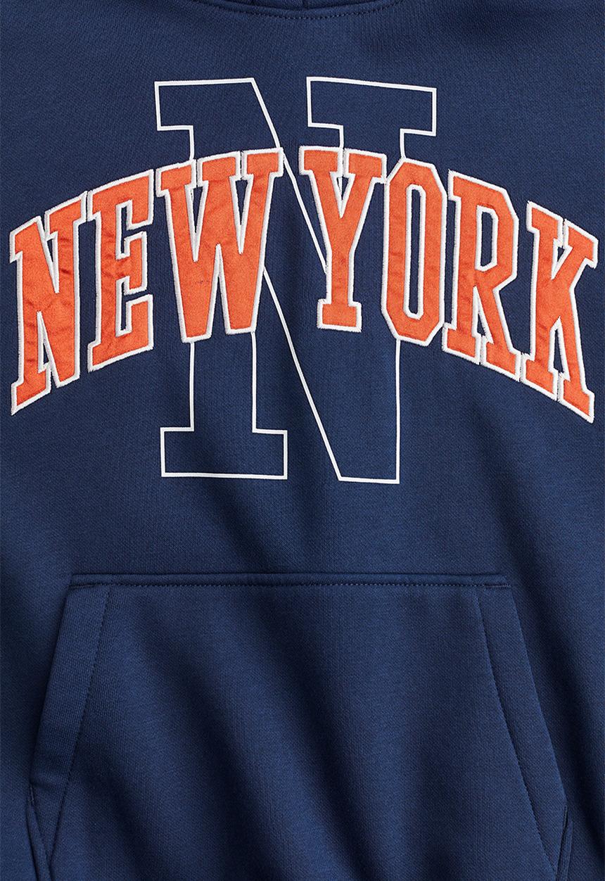 H&M - Hoodie - blue/new york