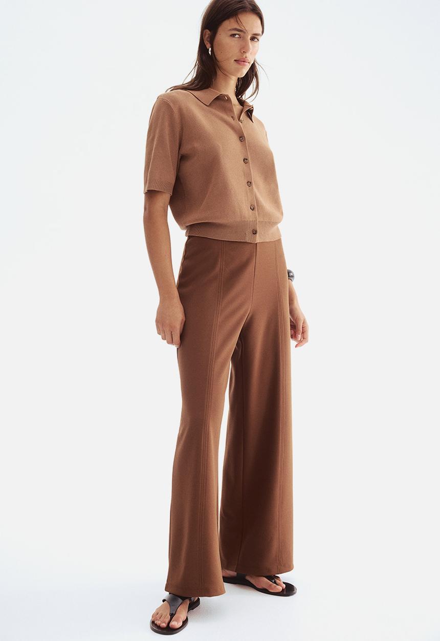 H&M - Wide trousers - brown