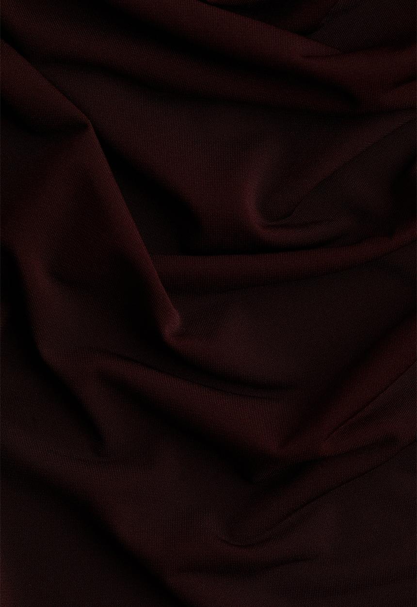 H&M - Cowl-neck top - burgundy 