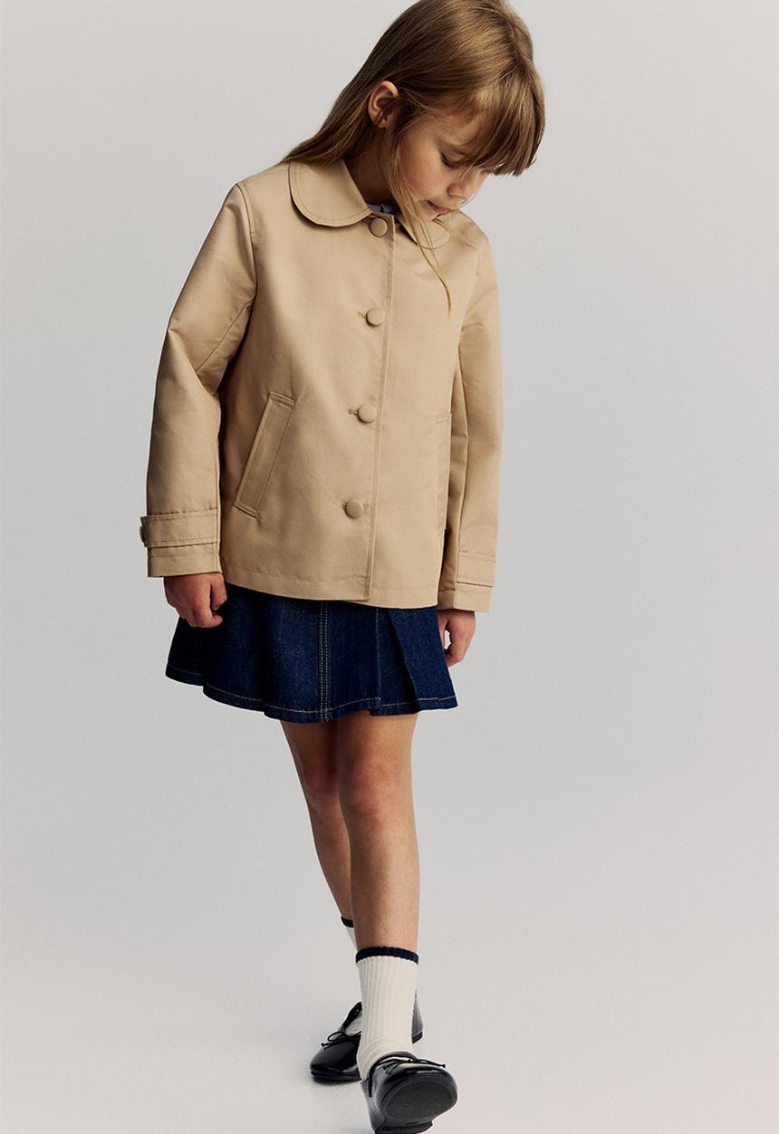 H&M - Short trench coat - beige