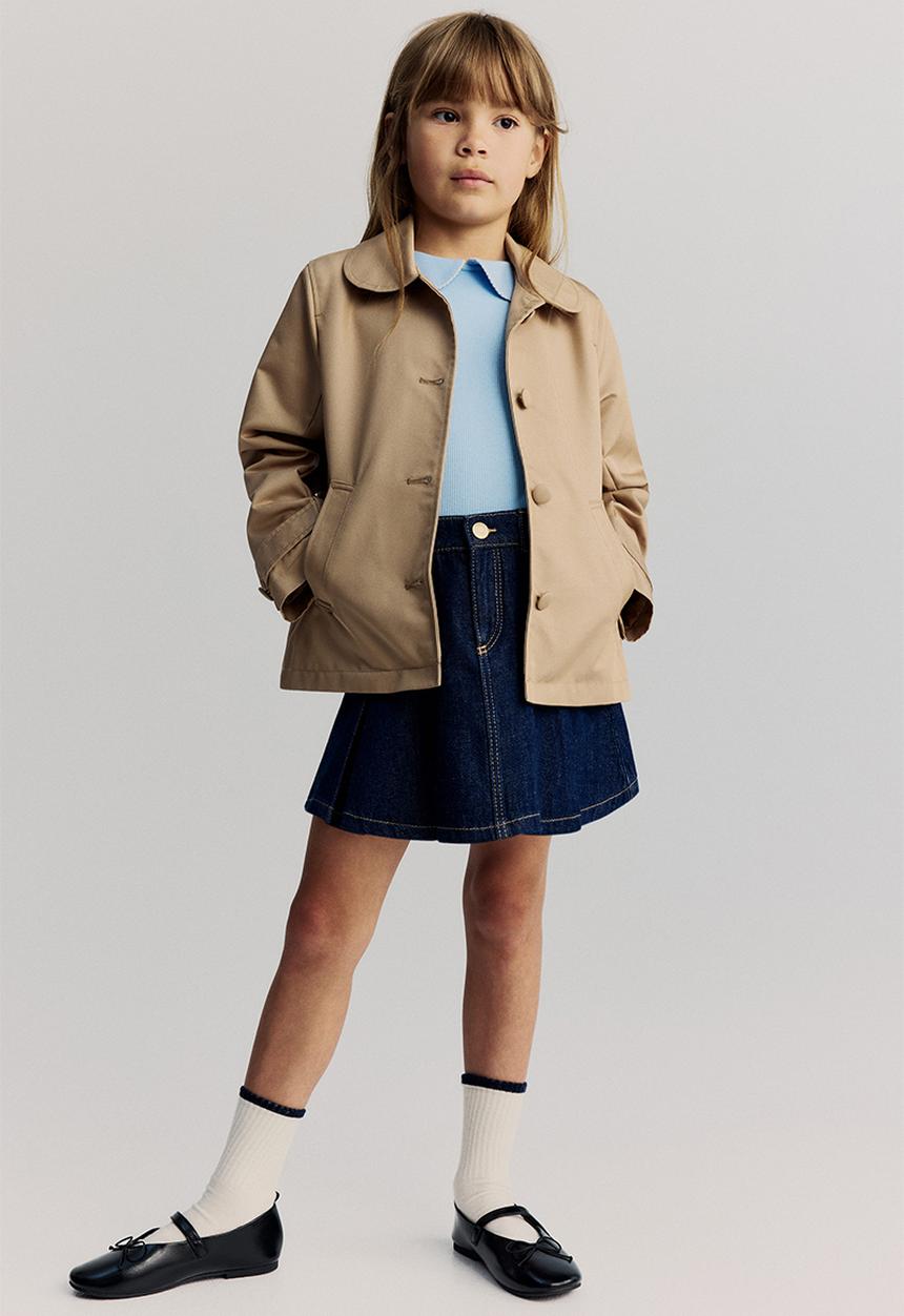 H&M - Short trench coat - beige