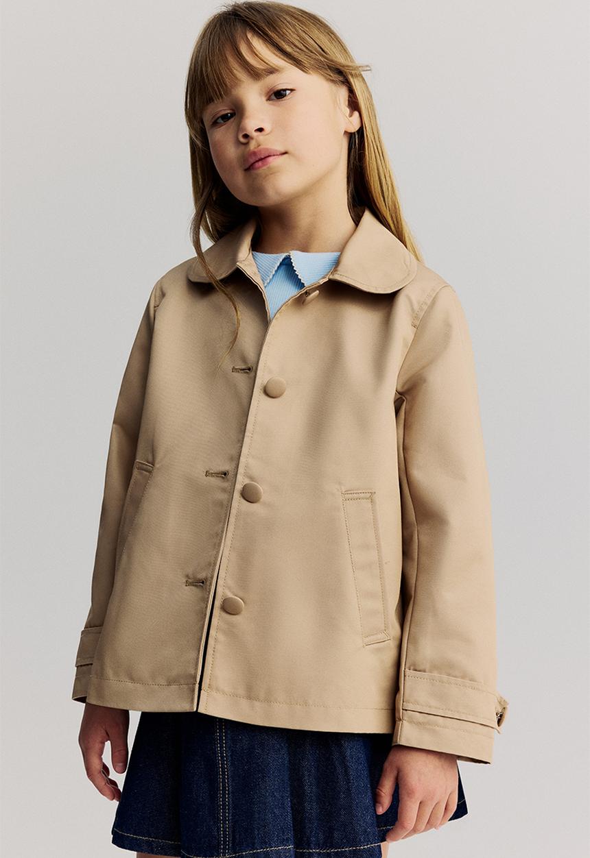 H&M - Short trench coat - beige