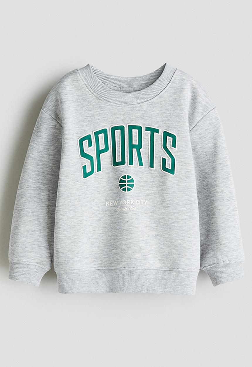 H&M - Sweatshirt - light grey marl sports