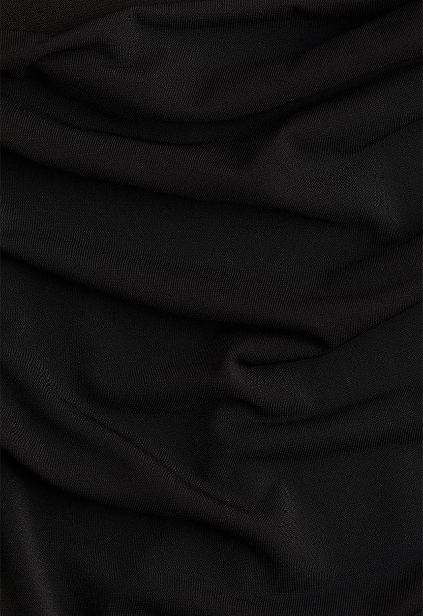 H&M - Cowl-neck top - black