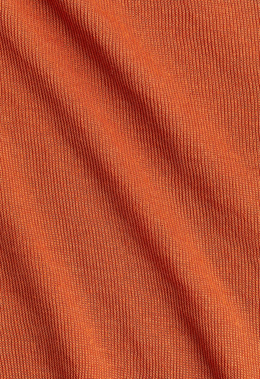 H&M - Fine-knit button-front top - orange