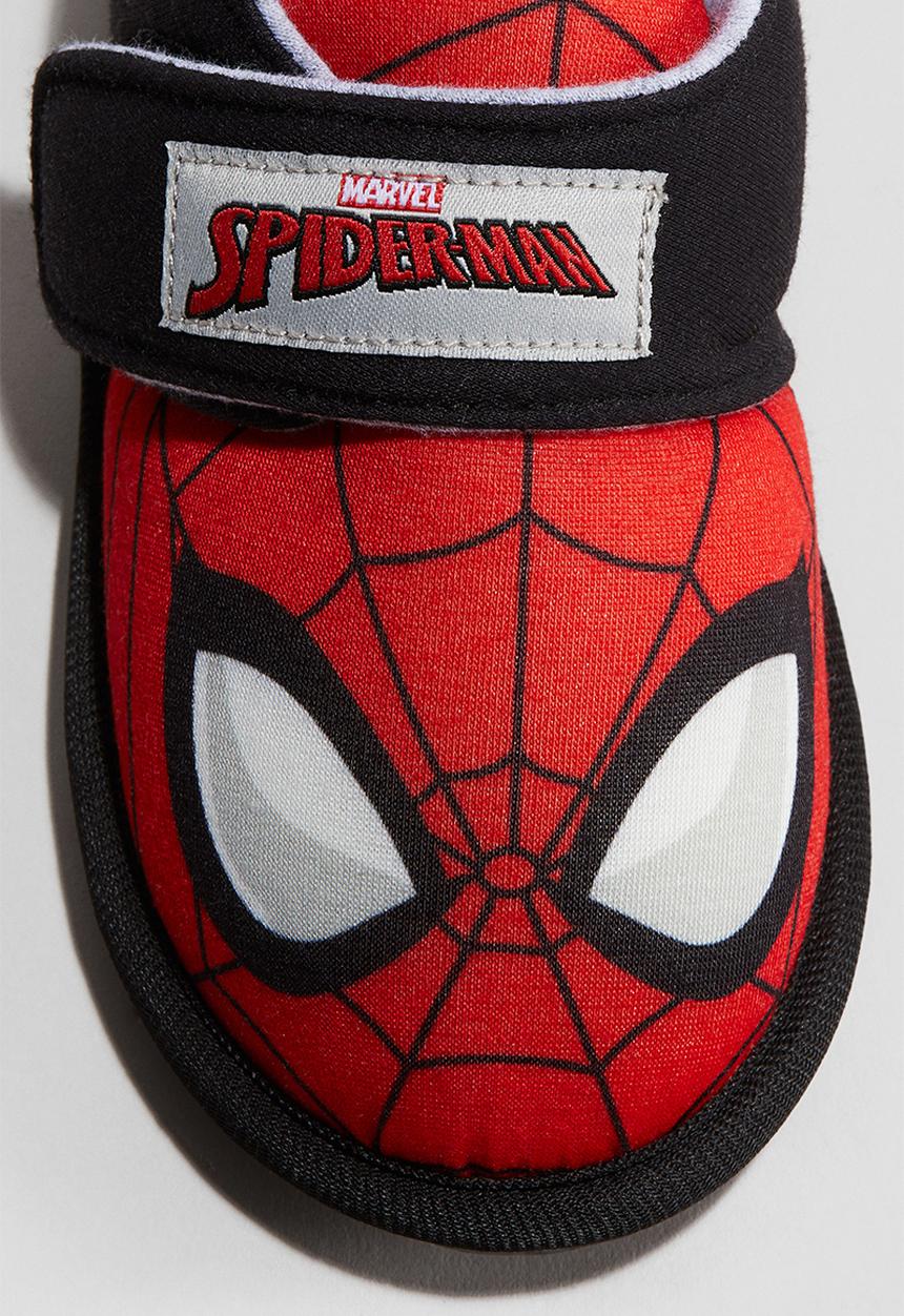 H&M - Printed cotton slippers - red spider-man
