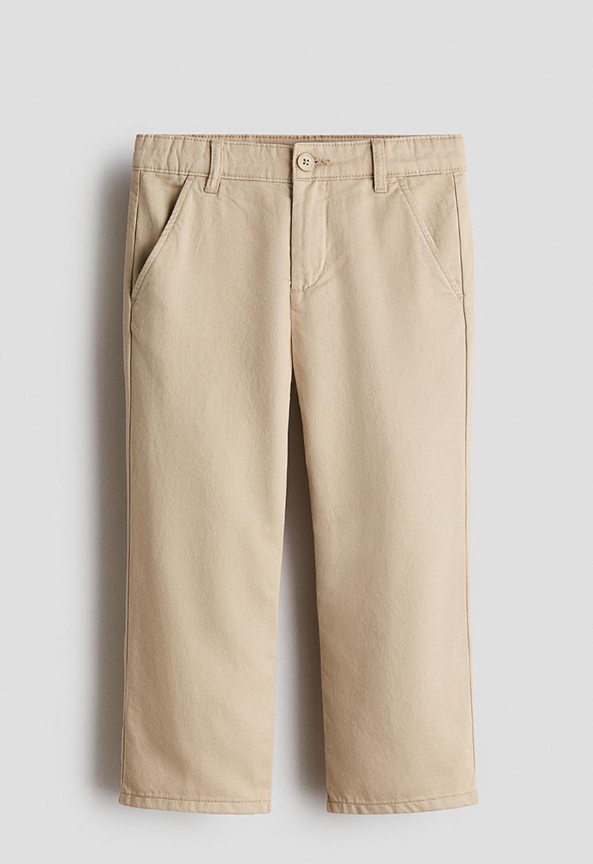H&M - Loose-fit twill chinos - beige