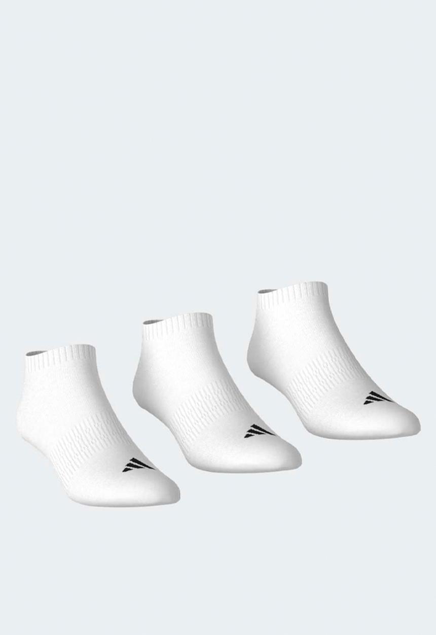 adidas Originals - Cushioned Essentials Low Cut Socks 3 Pair Pack - White