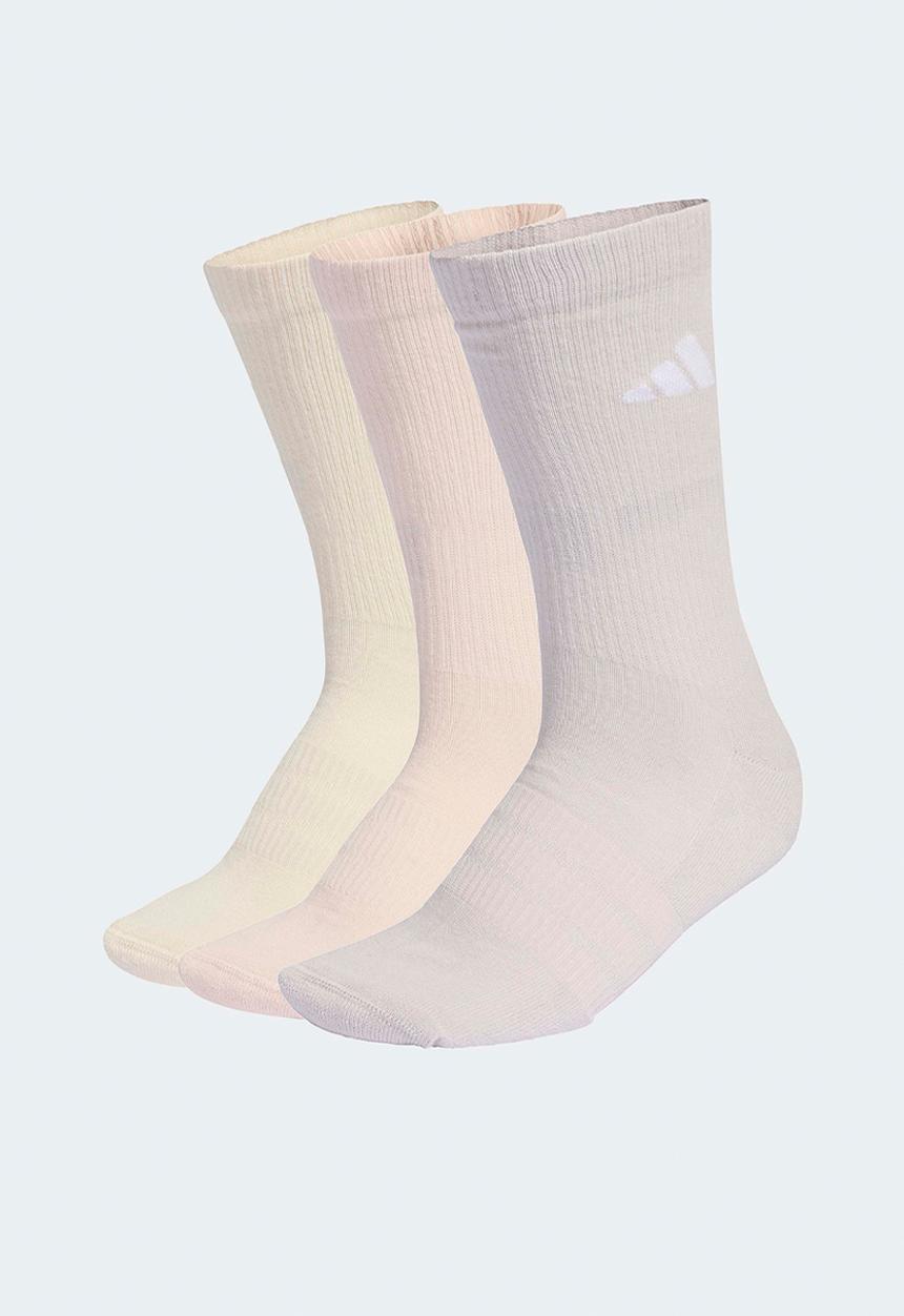 adidas Originals - Cushioned  Essential Crew 3Pk - wonder white/wonder quartz/ice purple
