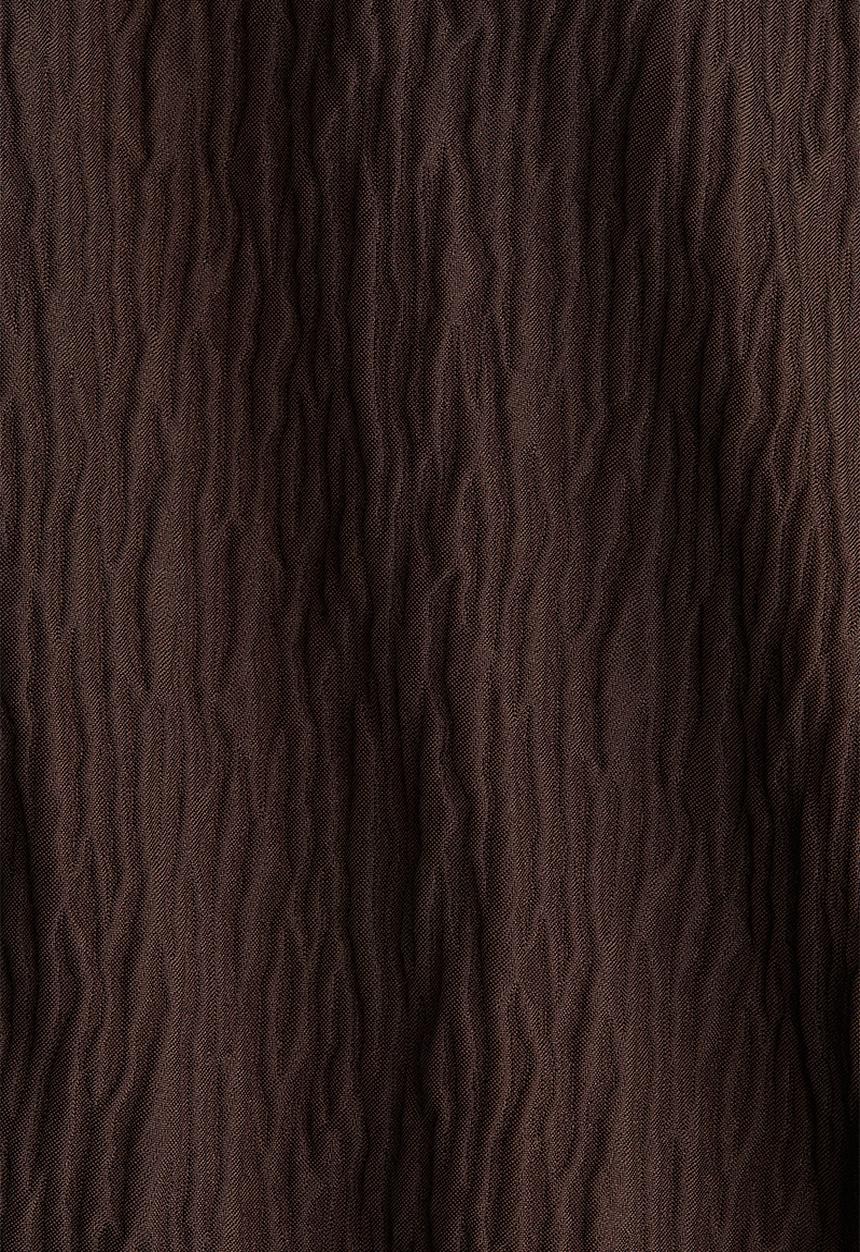 H&M - Boat-neck dress - dark brown 