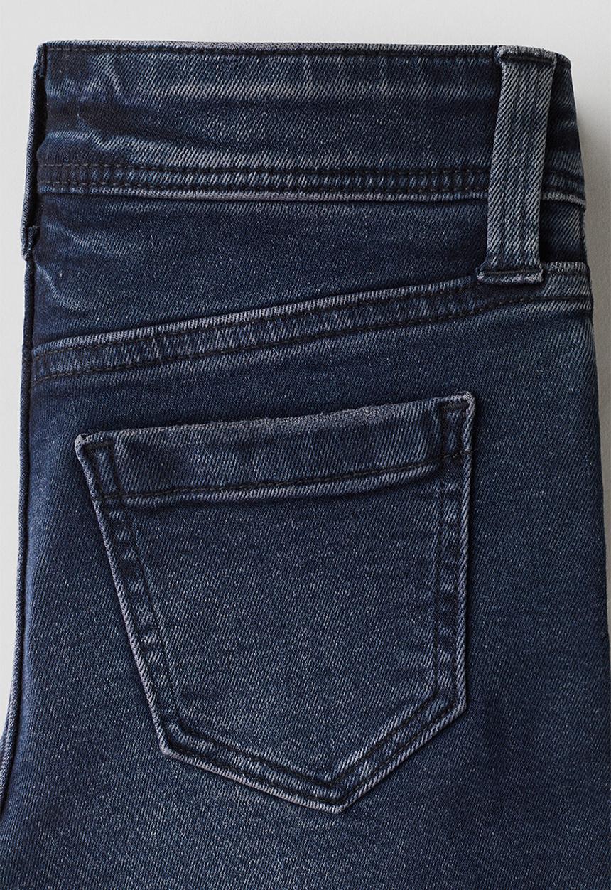 H&M - Pintucked slim fit jeans - dark denim blue