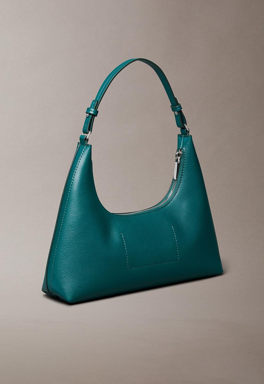 Calvin Klein - Foil Logo Shoulder Bag- Maya Blue
