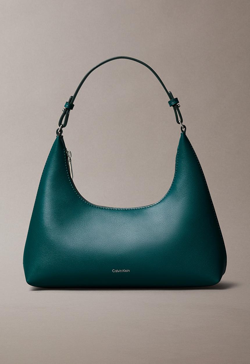 Calvin Klein - Foil Logo Shoulder Bag- Maya Blue