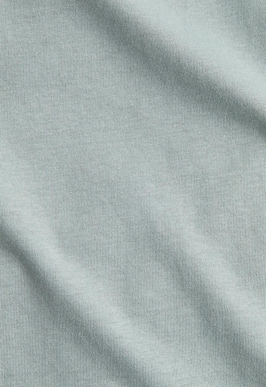 H&M - Boat-neck cotton top - turquoise