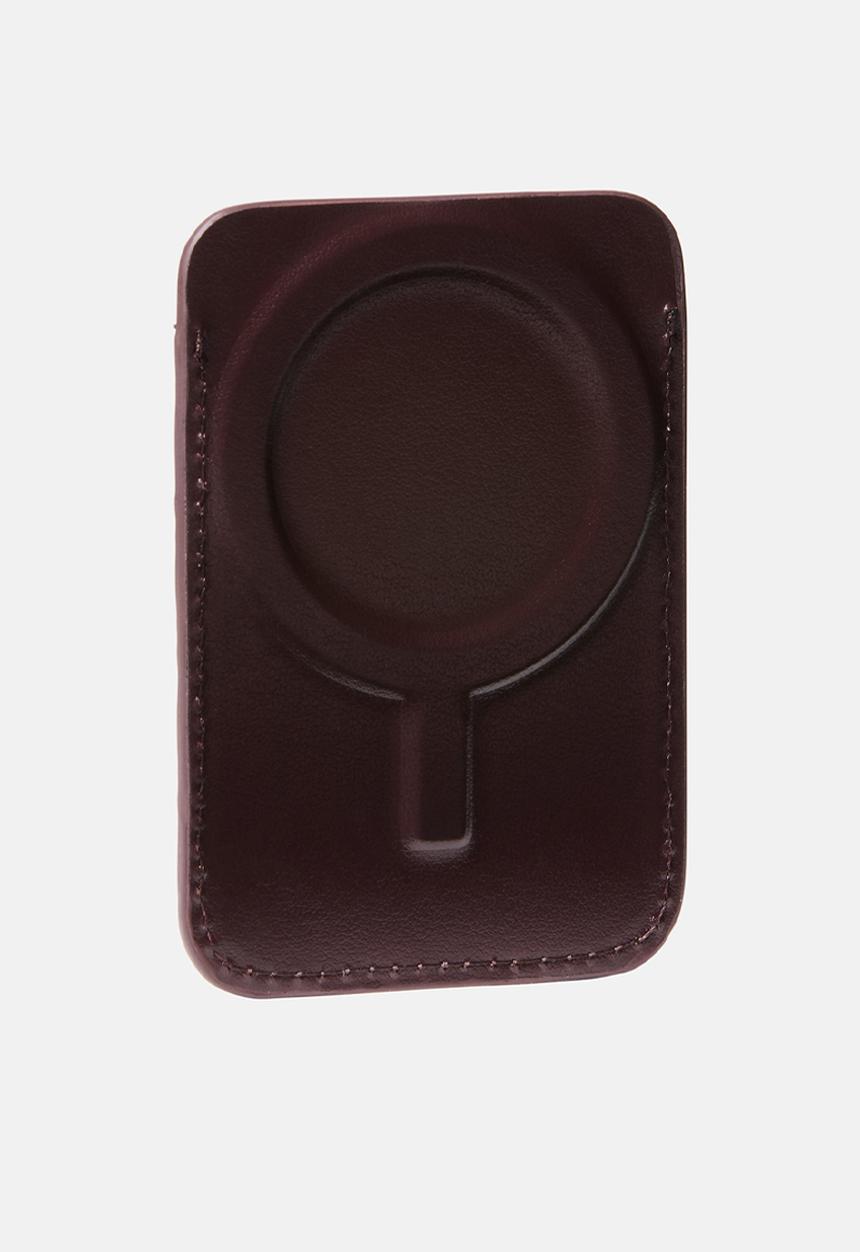 Calvin Klein - Aop Leather Magnetic  Wallet- Fudge