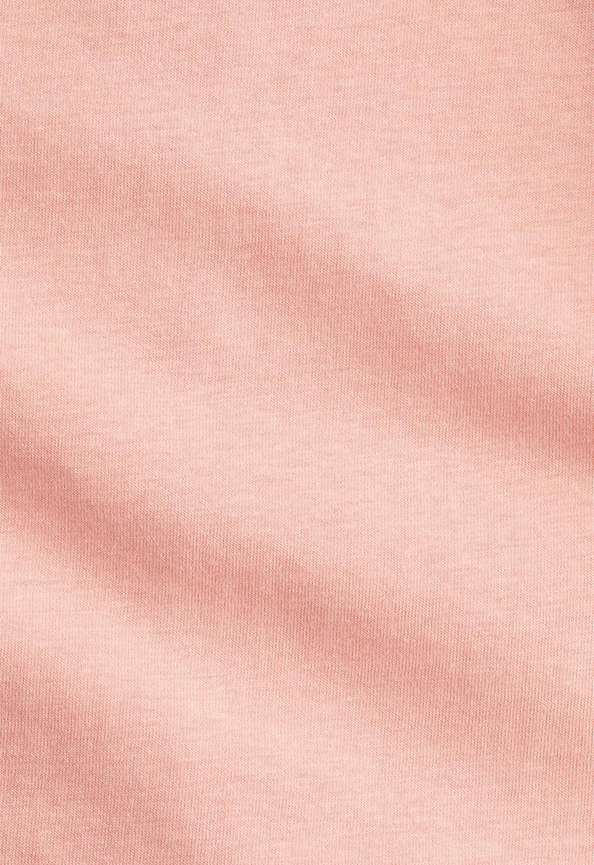 H&M - Boat-neck cotton top - light pink