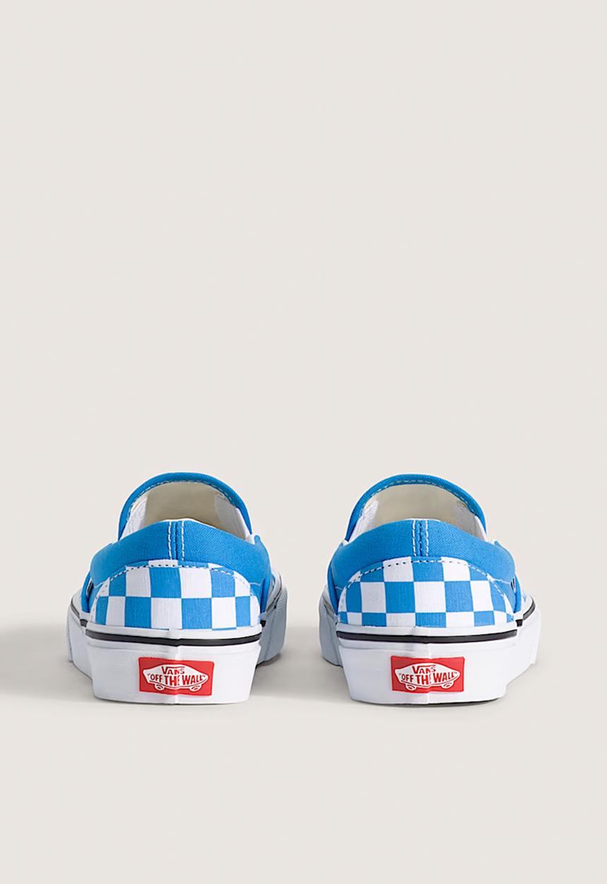 Vans - Classic slip-on - colour theory checkerboard bright azure
