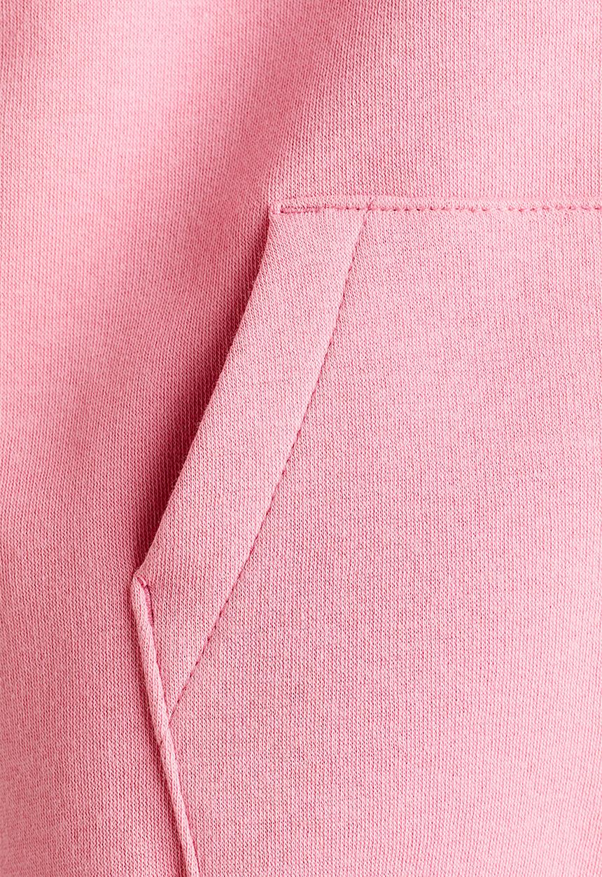 H&M - Oversized zip-through hoodie - bubblegum pink 