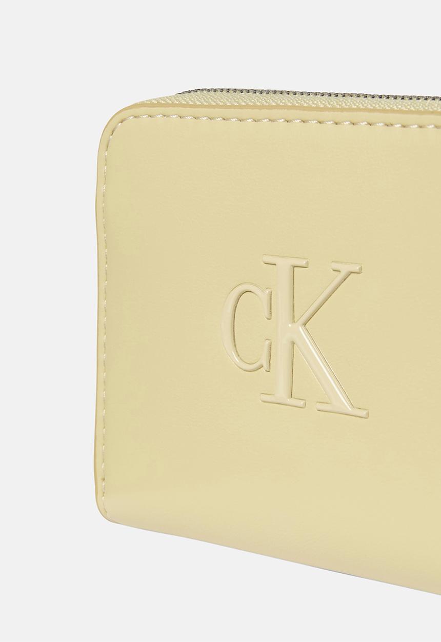 Calvin Klein - Bold Ck Medium Zip Wallet- Mint Tea
